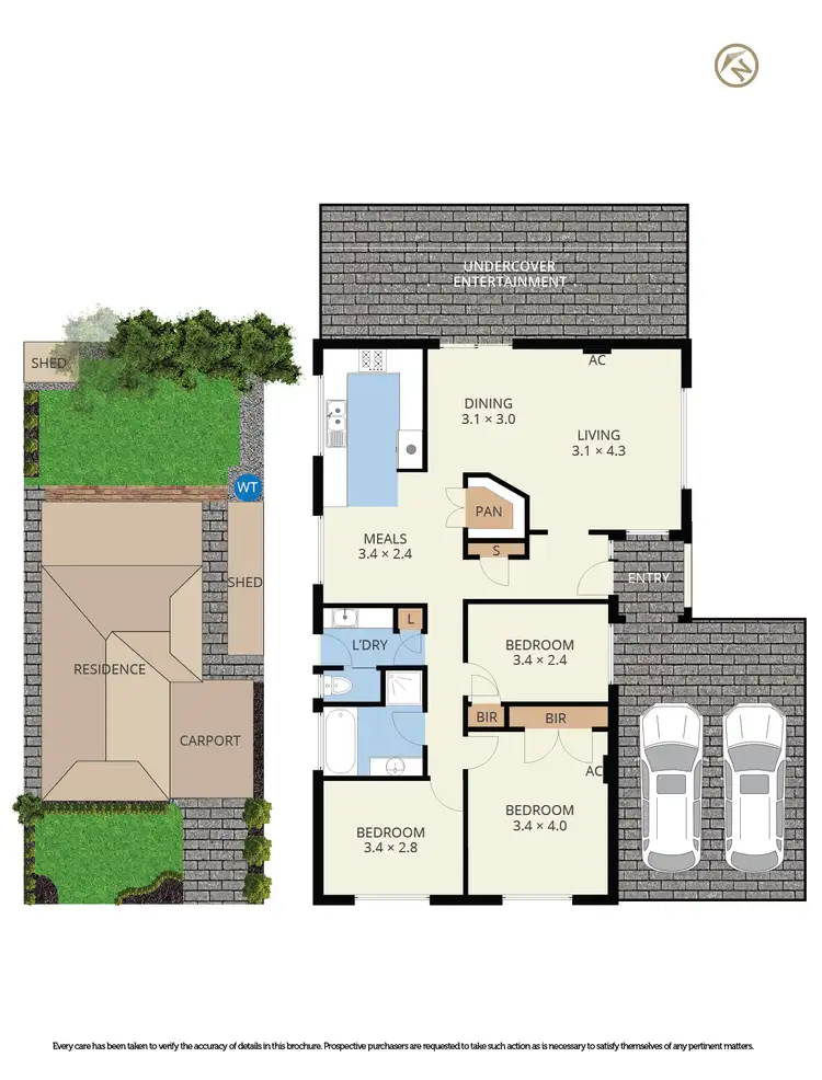 Floorplan of Homely house listing, 81 Loch Road, Dandenong North VIC 3175