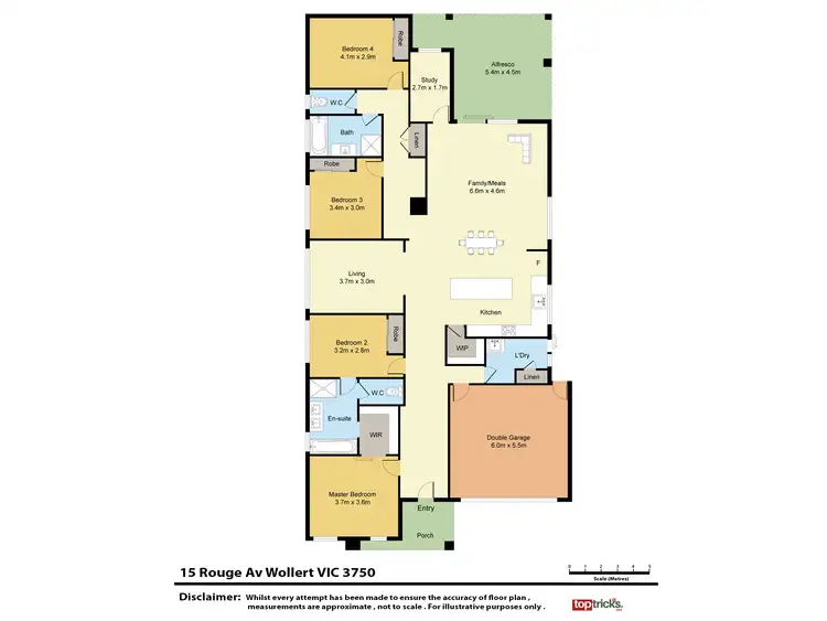 Floorplan of Homely house listing, 15 Rouge Avenue, Wollert VIC 3750
