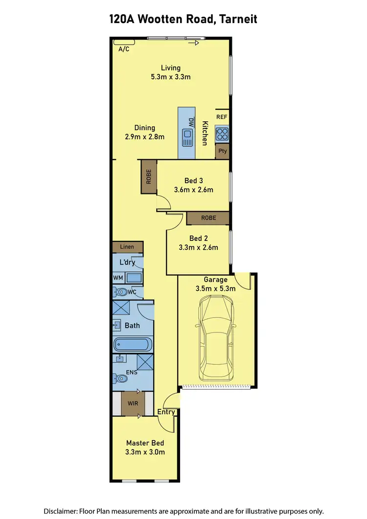 Floorplan of Homely house listing, 120A Wootten Road, Tarneit VIC 3029