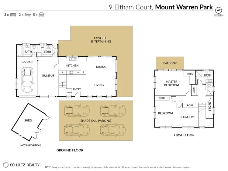 Floorplan of Homely house listing, 9 Eltham Court, Mount Warren Park QLD 4207
