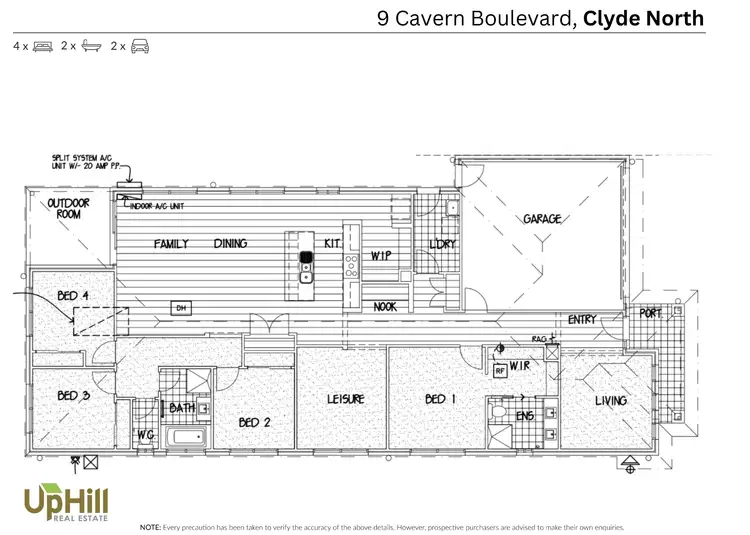 Floorplan of Homely house listing, 29 Cavern Boulevard, Clyde North VIC 3978