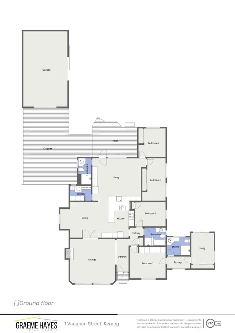 Floorplan of Homely house listing, 1 Vaughan Street, Kerang VIC 3579
