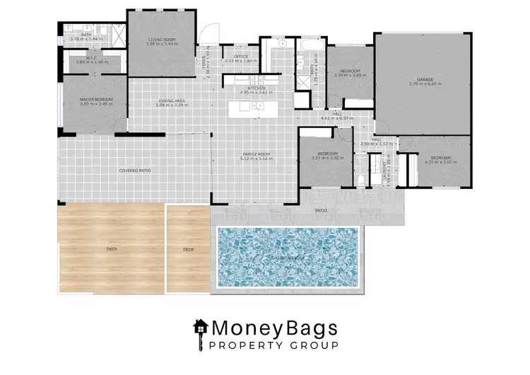 Floorplan of Homely house listing, 8-10 Early Place, Jimboomba QLD 4280