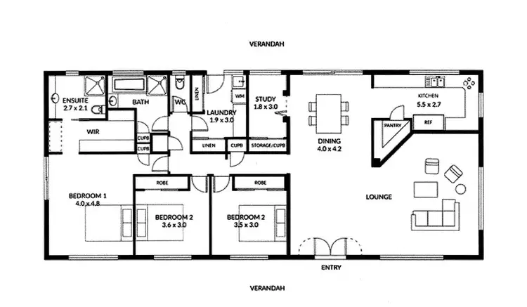 Floorplan of Homely house listing, 267 Coonowrin Road, Glass House Mountains QLD 4518