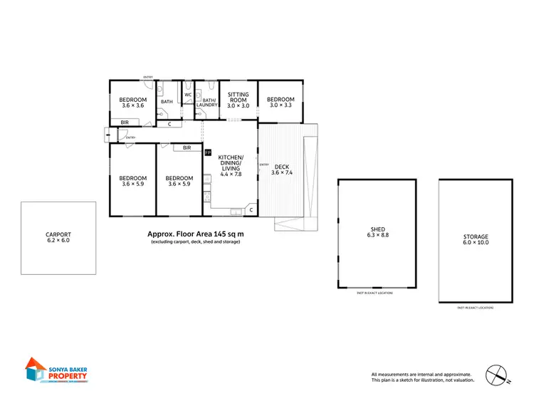 Floorplan of Homely house listing, 1280 Murchison Highway, Elliott TAS 7325