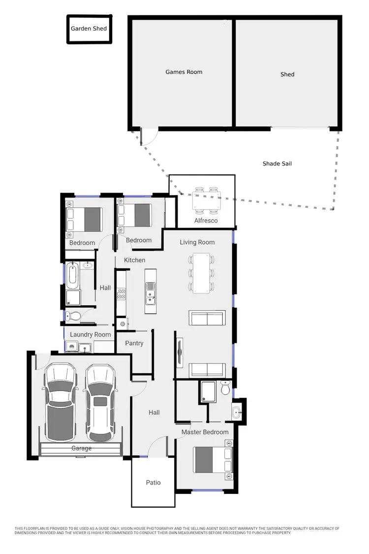Floorplan of Homely house listing, 4 Karalanza Drive, Mildura VIC 3500
