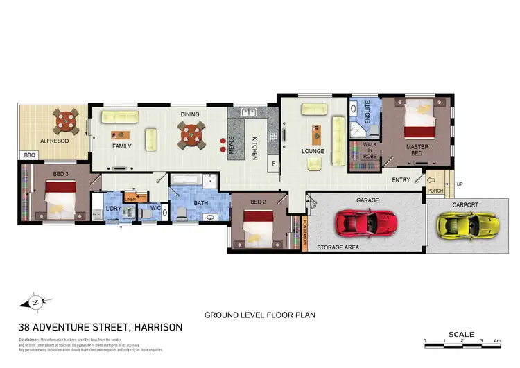 Floorplan of Homely house listing, 38 Adventure Street, Harrison ACT 2914