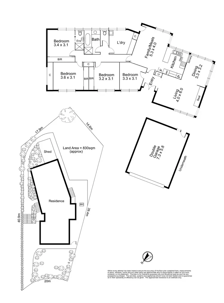 Floorplan of Homely house listing, 11 Le Mans Court, Doncaster VIC 3108