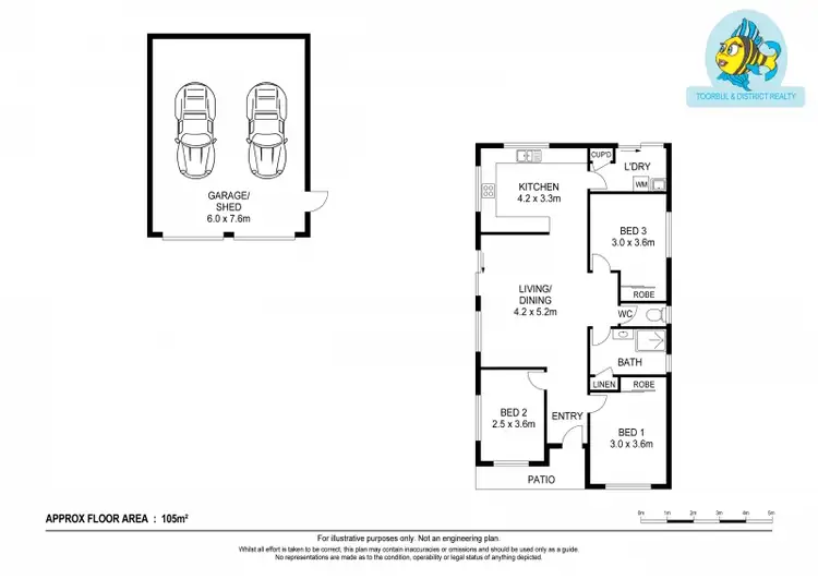 Floorplan of Homely house listing, 15 Fisherman Drive, Donnybrook QLD 4510