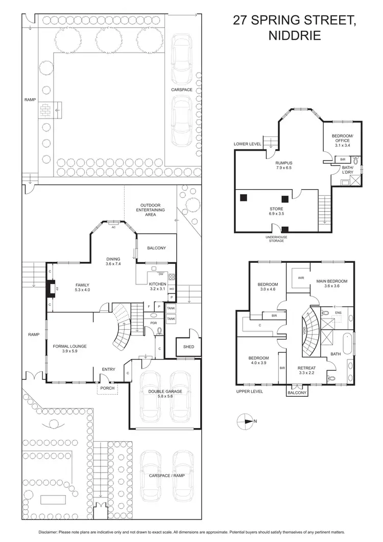 Floorplan of Homely house listing, 27 Spring Street, Niddrie VIC 3042