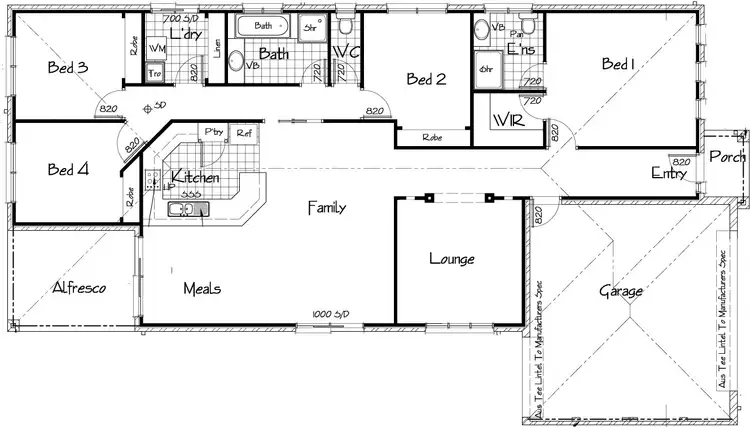 Floorplan of Homely house listing, 5 Mallard Court, Lara VIC 3212