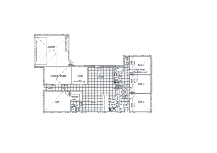 Floorplan of Homely house listing, 71 Benetti Drive, Lara VIC 3212
