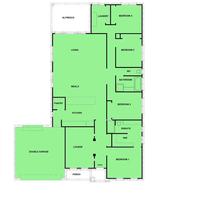 Floorplan of Homely house listing, 64 Coriyule Road, Drysdale VIC 3222