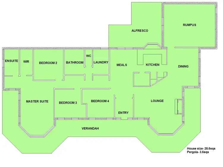 Floorplan of Homely house listing, 40 Clover Street, Lara VIC 3212
