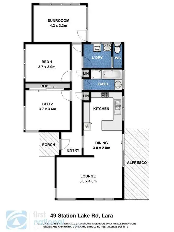 Floorplan of Homely house listing, 49 Station Lake Road, Lara VIC 3212