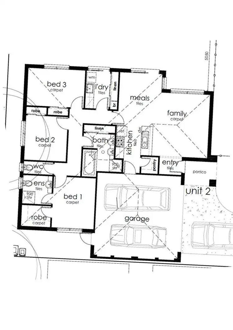Floorplan of Homely townhouse listing, 2/5 Bath Street, Lara, Lara VIC 3212