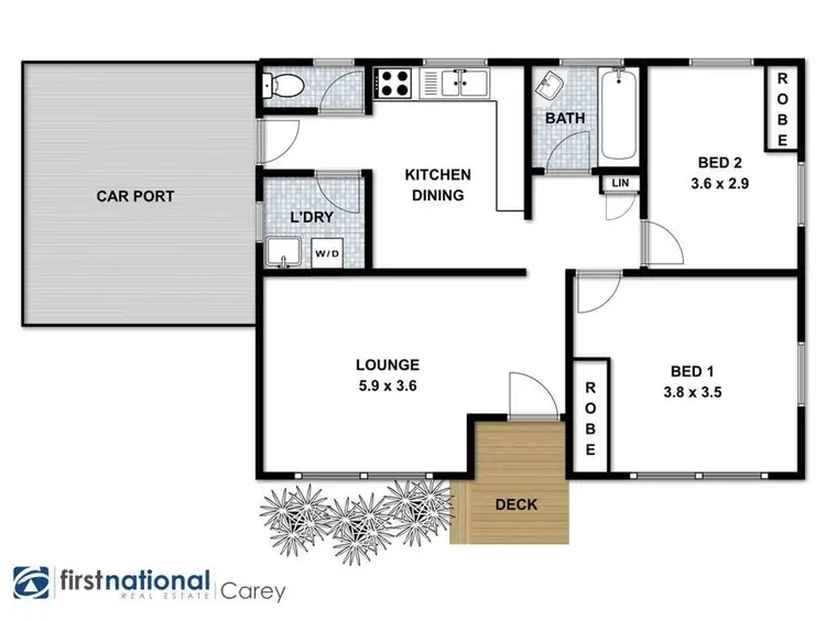 Floorplan of Homely house listing, 84 Bacchus Marsh Road, Corio VIC 3214
