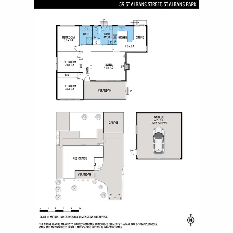 Floorplan of Homely house listing, 59 St Albans Street, St Albans Park VIC 3219