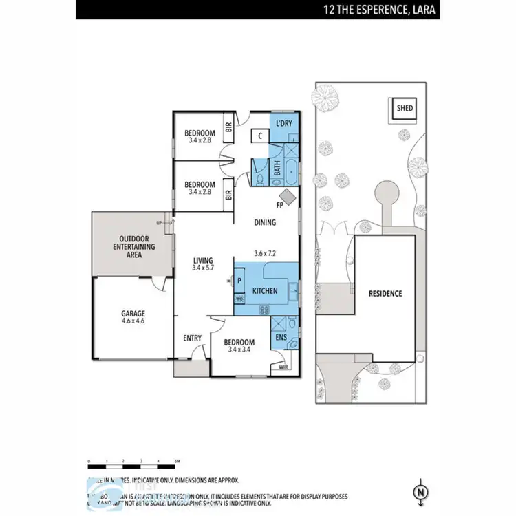 Floorplan of Homely house listing, 12 The Esperence, Lara VIC 3212