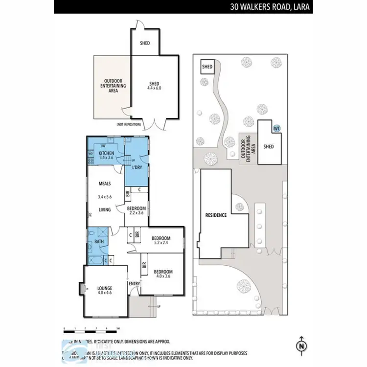 Floorplan of Homely house listing, 30 Walkers Road, Lara VIC 3212