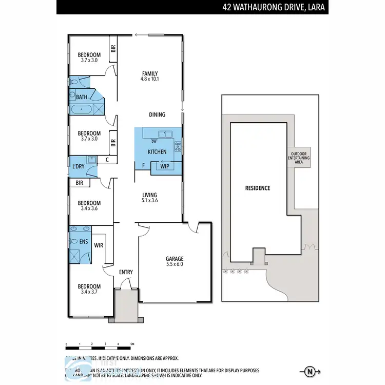Floorplan of Homely house listing, 42 Wathaurong Drive, Lara VIC 3212