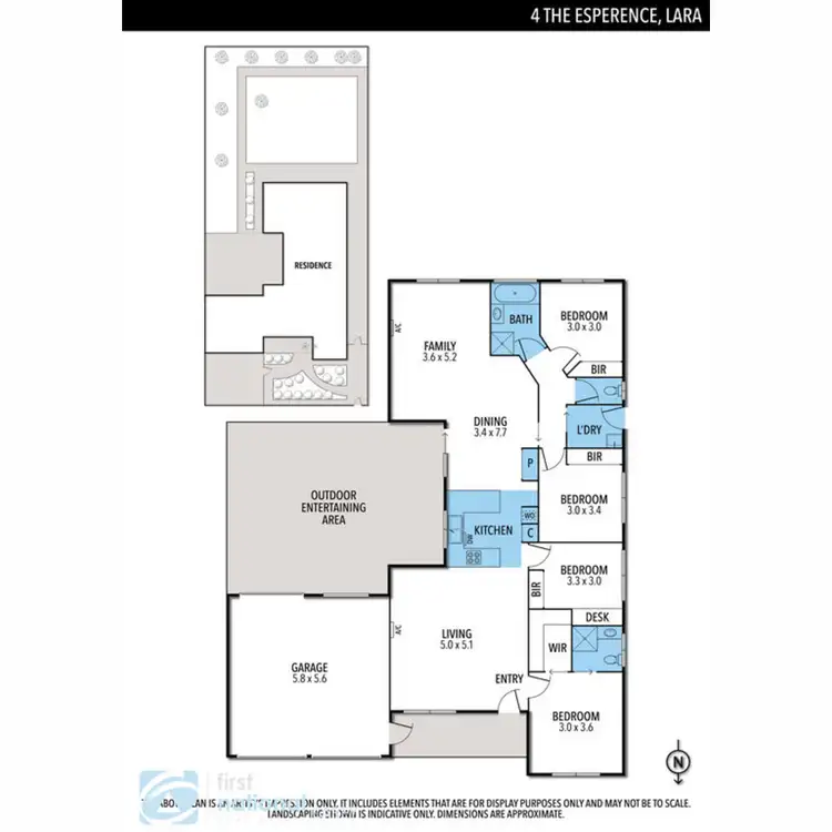 Floorplan of Homely house listing, 4 The Esperence, Lara VIC 3212