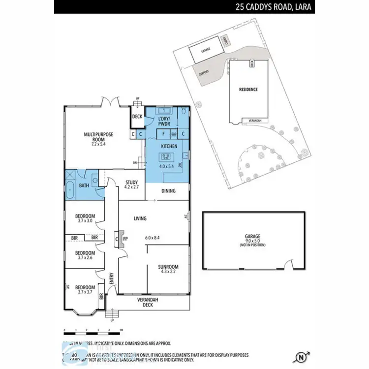 Floorplan of Homely house listing, 25 Caddys Road, Lara VIC 3212