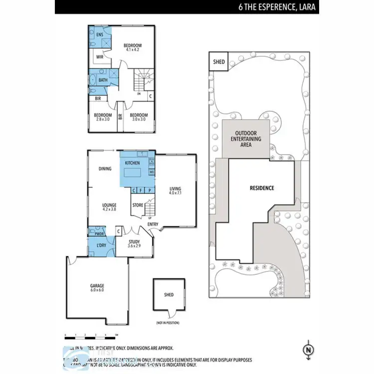 Floorplan of Homely house listing, 6 The Esperence, Lara VIC 3212