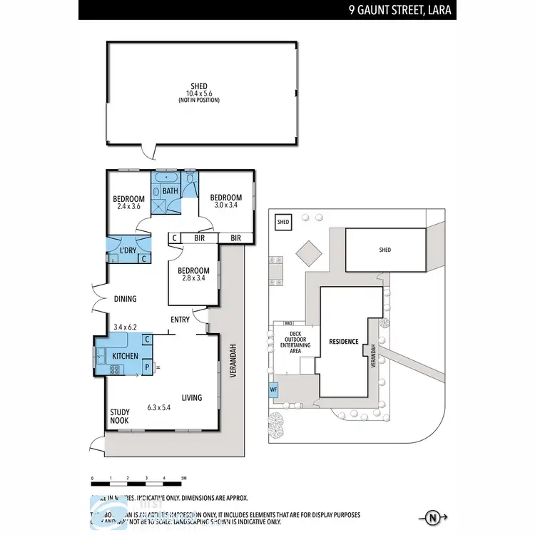 Floorplan of Homely house listing, 9 Gaunt Street, Lara VIC 3212