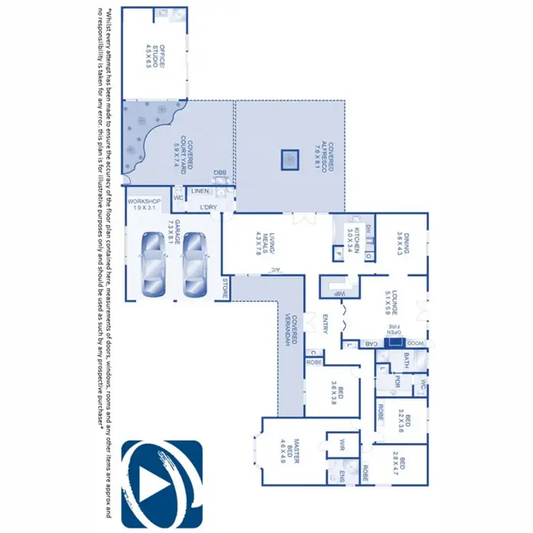 Floorplan of Homely house listing, 1/4 McHarrys Road, Lara VIC 3212