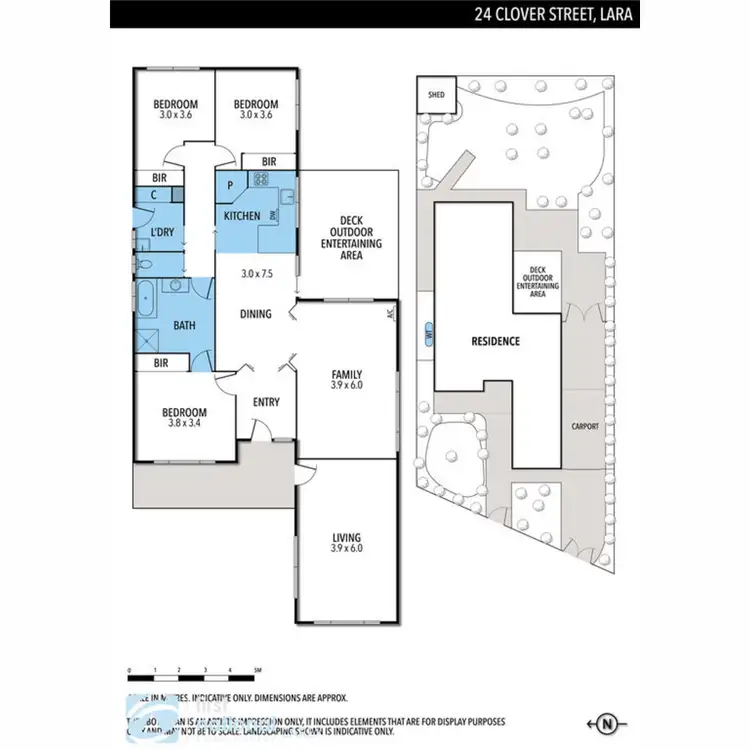 Floorplan of Homely house listing, 24 Clover Street, Lara VIC 3212