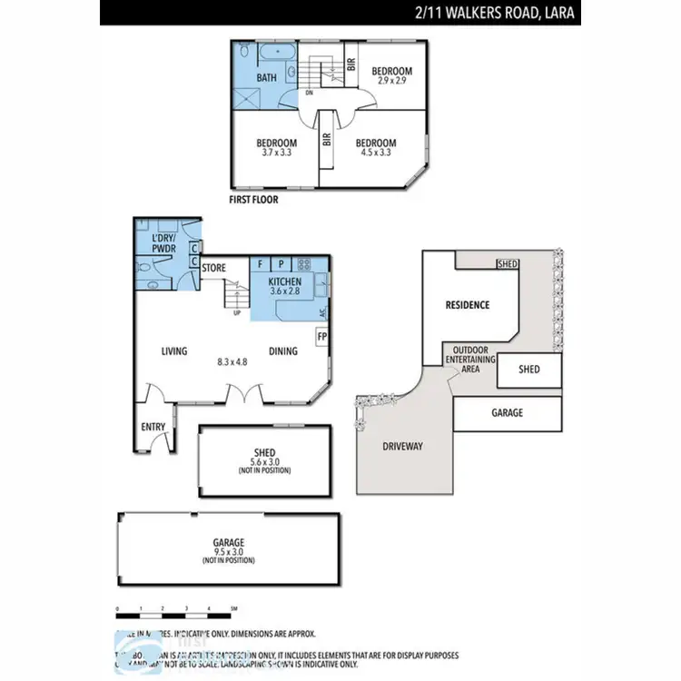 Floorplan of Homely house listing, 2/11 Walkers Road, Lara VIC 3212