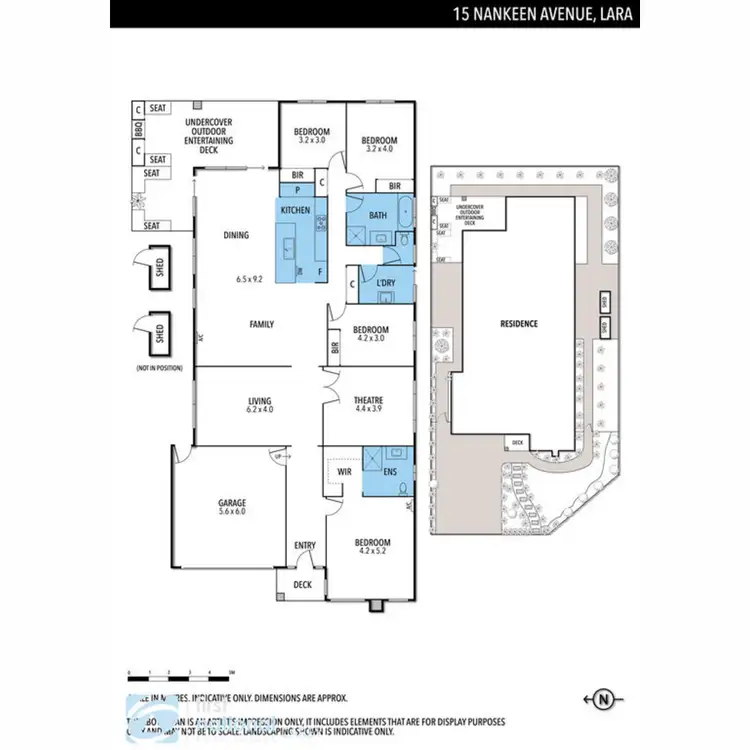 Floorplan of Homely house listing, 15 Nankeen Avenue, Lara VIC 3212