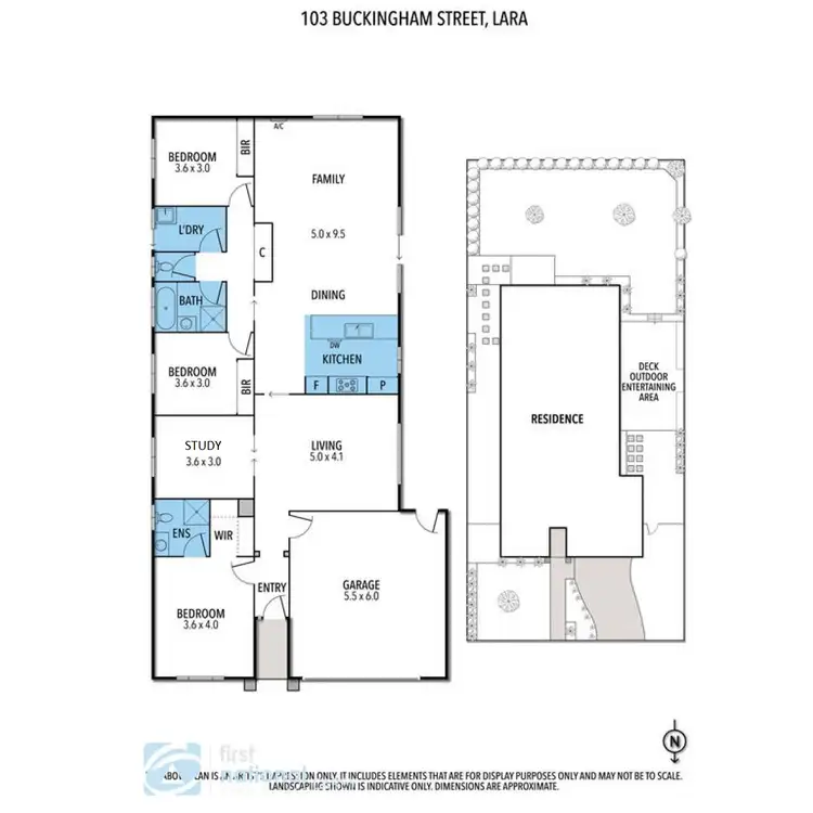 Floorplan of Homely house listing, 103 Buckingham Street, Lara VIC 3212
