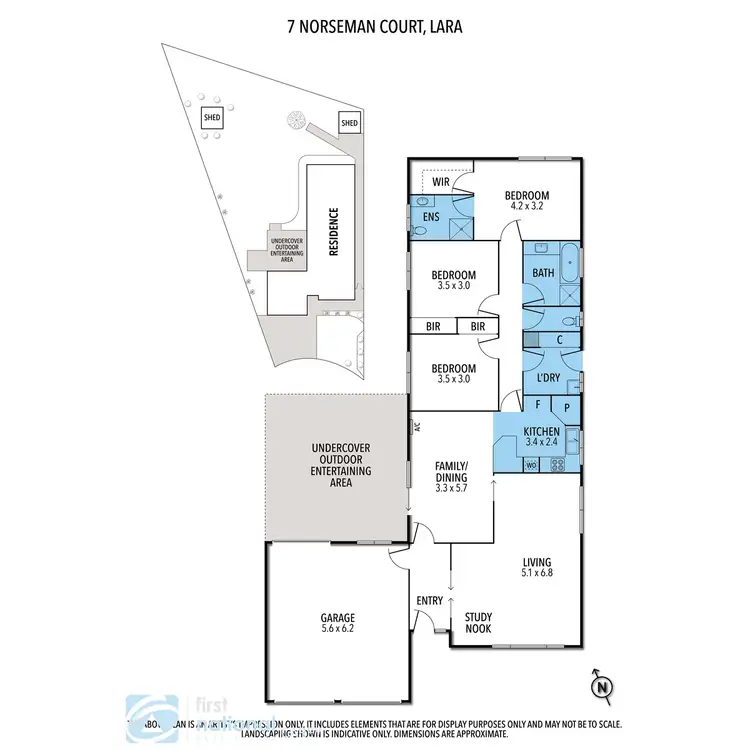Floorplan of Homely house listing, 7 Norseman Court, Lara VIC 3212