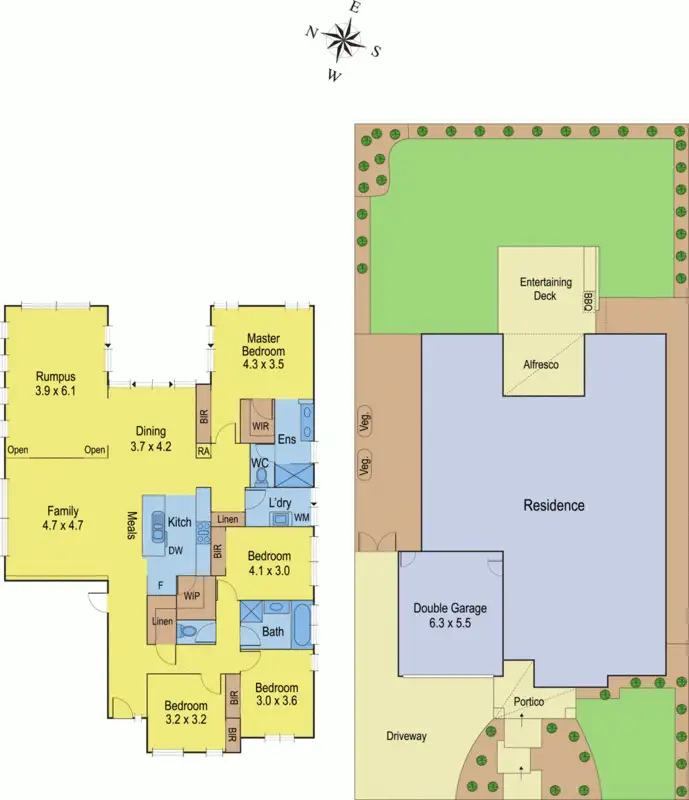 Floorplan of Homely house listing, 45 Cape Barron Drive, Lara VIC 3212