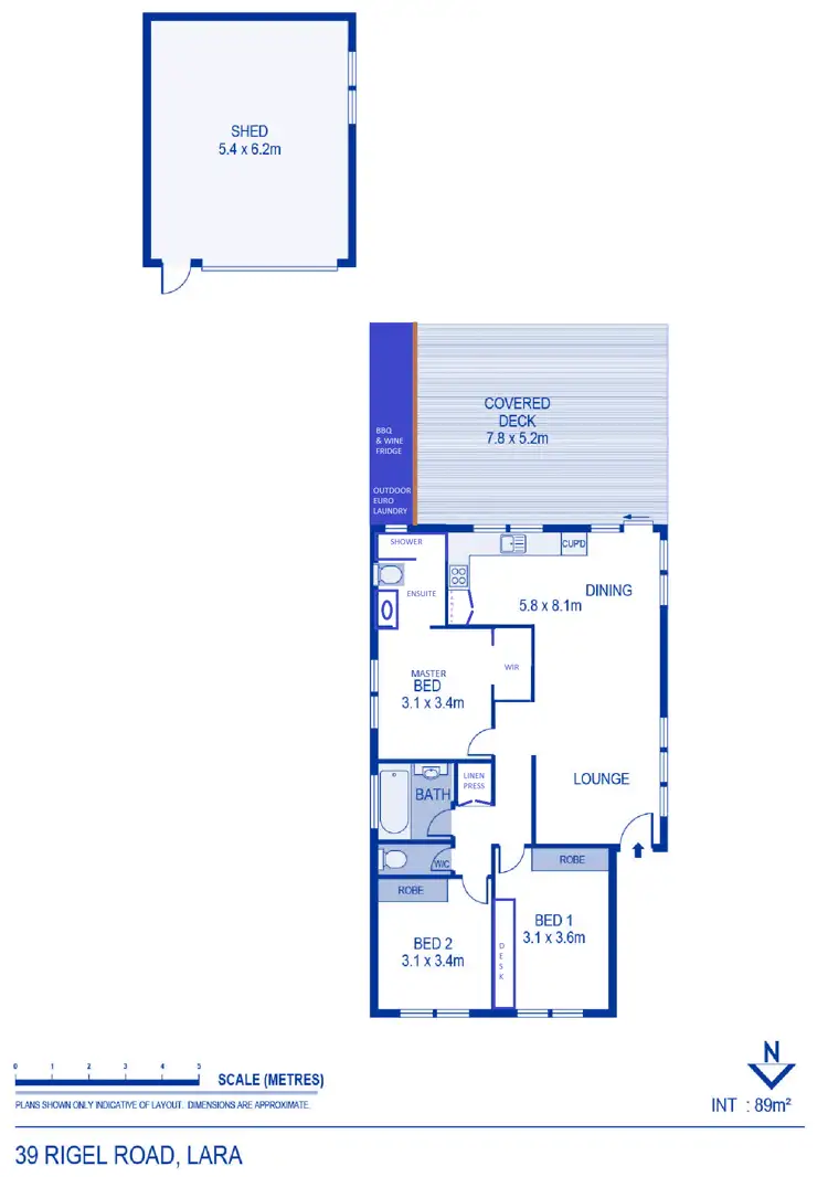 Floorplan of Homely house listing, 39 Rigel Road, Lara VIC 3212
