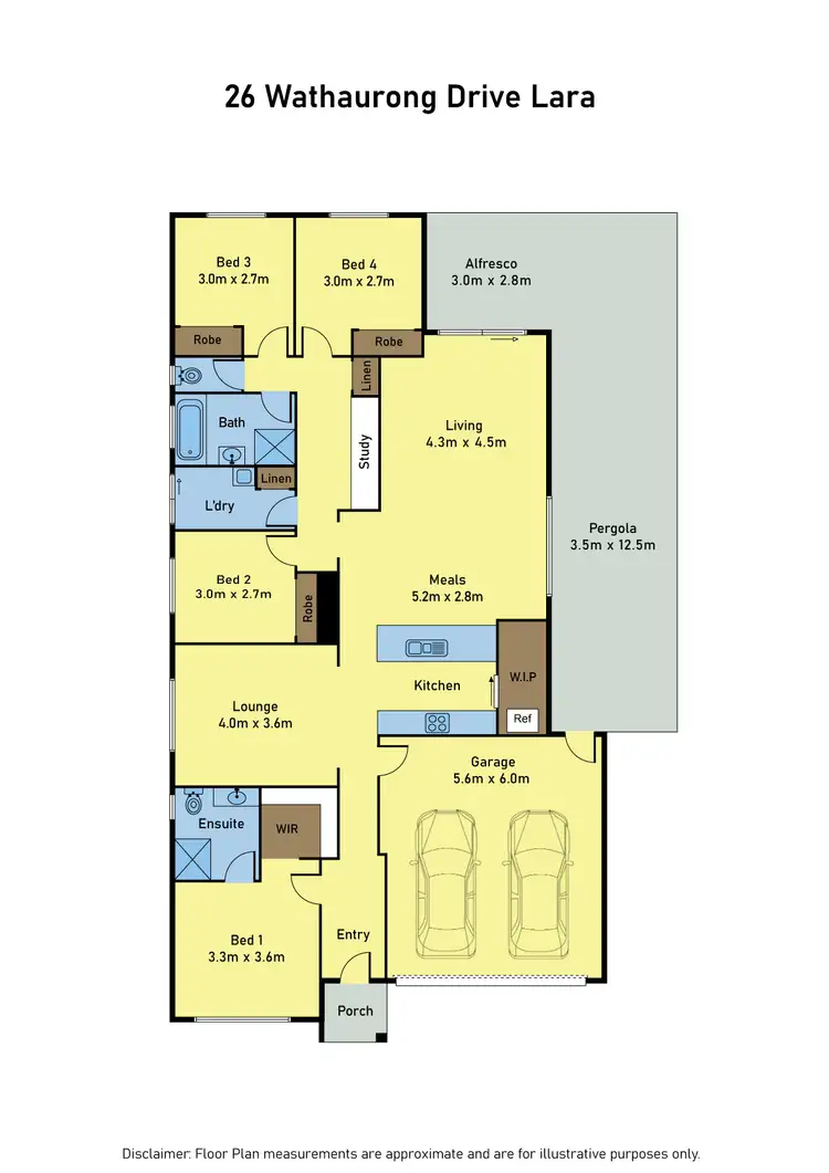 Floorplan of Homely house listing, 26 Wathaurong Drive, Lara VIC 3212