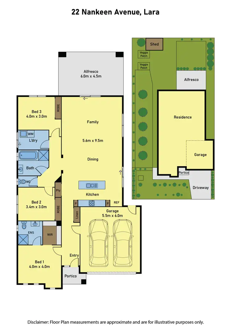 Floorplan of Homely house listing, 22 Nankeen Avenue, Lara VIC 3212