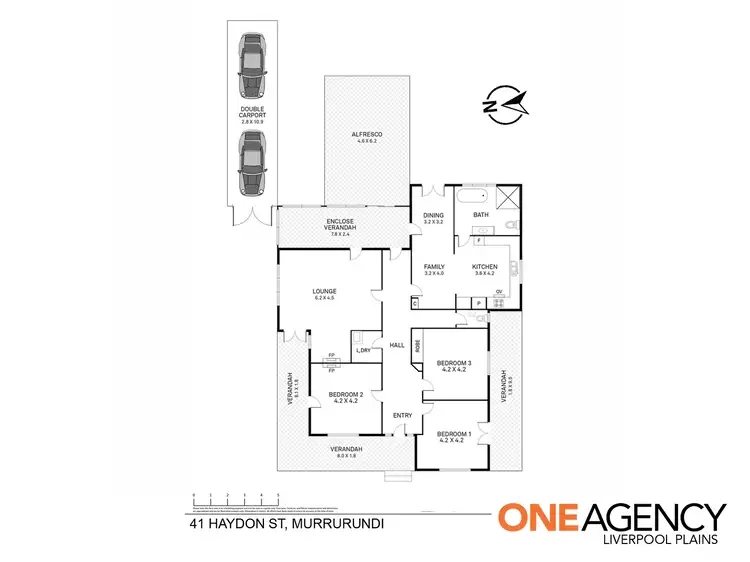 Floorplan of Homely house listing, 41 Haydon Street, Murrurundi NSW 2338