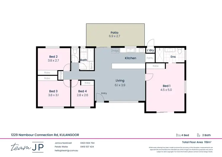 Floorplan of Homely house listing, 1229 Nambour Connection Road, Kulangoor QLD 4560