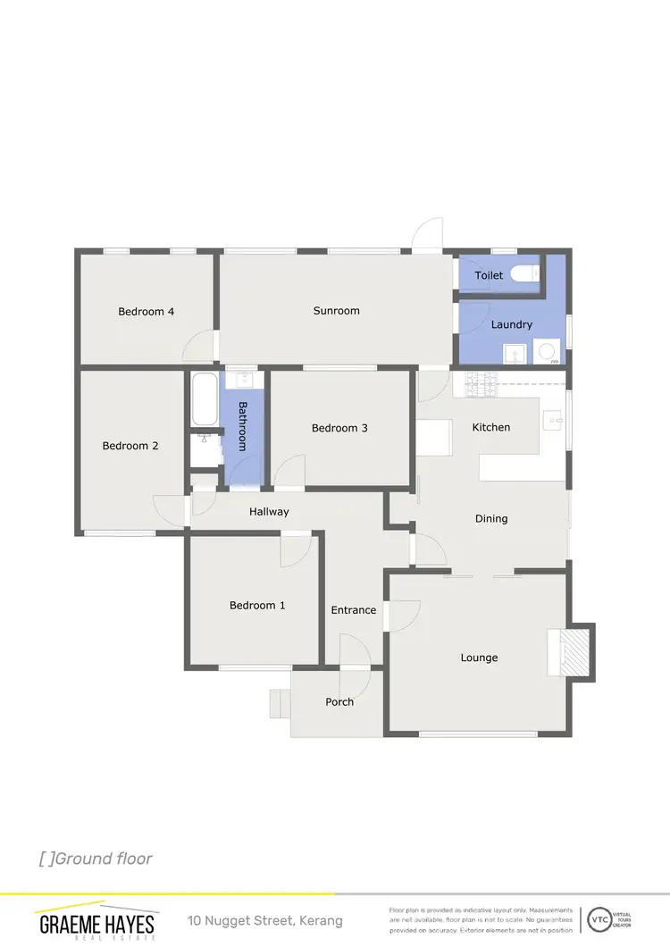 Floorplan of Homely house listing, 10 Nugget Street, Kerang VIC 3579