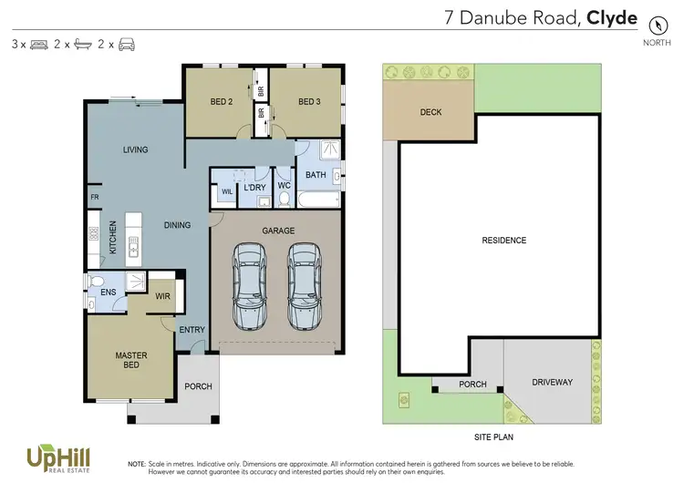 Floorplan of Homely house listing, 7 Danube Road, Clyde VIC 3978