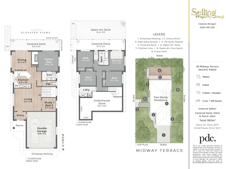 Floorplan of Homely house listing, 26 Midway Terrace, Pacific Pines QLD 4211