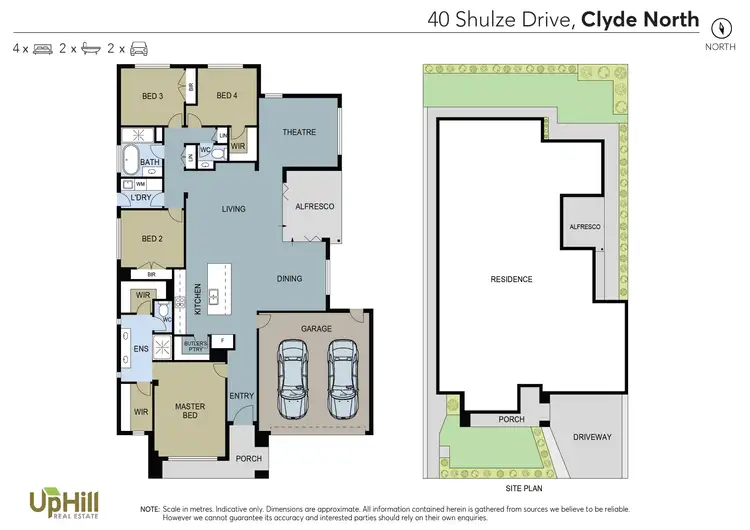 Floorplan of Homely house listing, 40 Shulze Drive, Clyde North VIC 3978