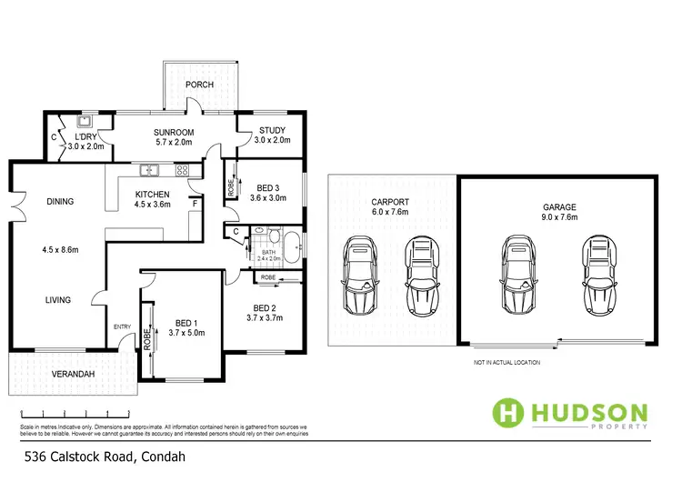 Floorplan of Homely rural property listing, 536 Calstock Road, Condah VIC 3303