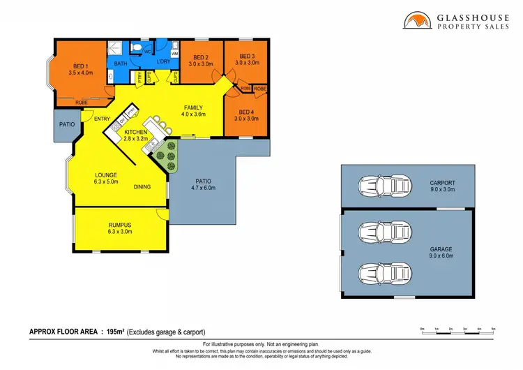 Floorplan of Homely house listing, 42 Bricalli Road, Glass House Mountains QLD 4518