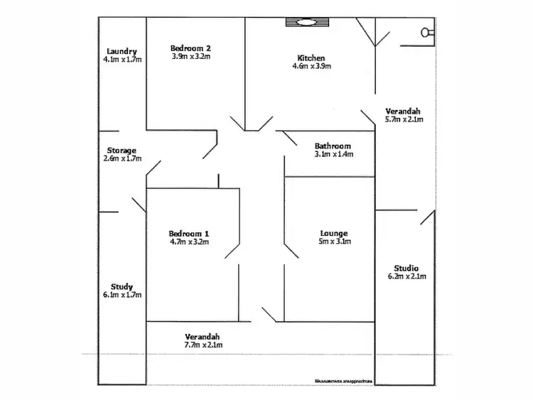 Floorplan of Homely house listing, 7 Stott Highway, Sedan SA 5353