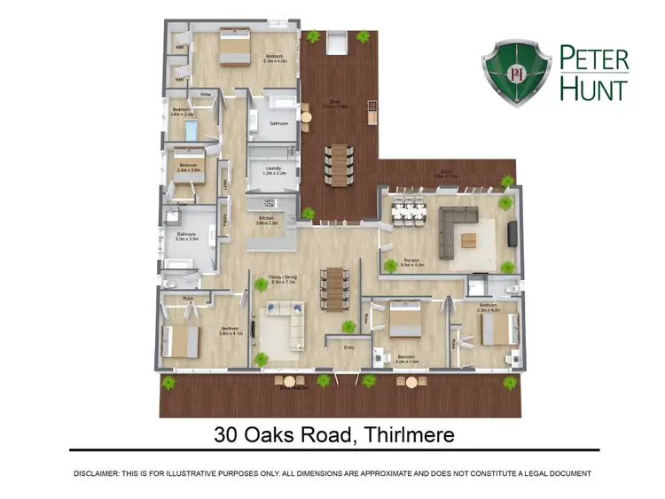 Floorplan of Homely rural property listing, 30 Oaks Road, Thirlmere NSW 2572