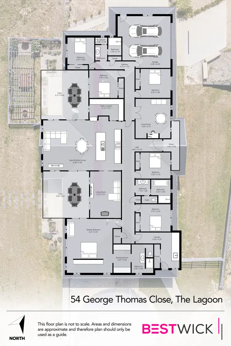 Floorplan of Homely house listing, 54 George Thomas Close, The Lagoon NSW 2795